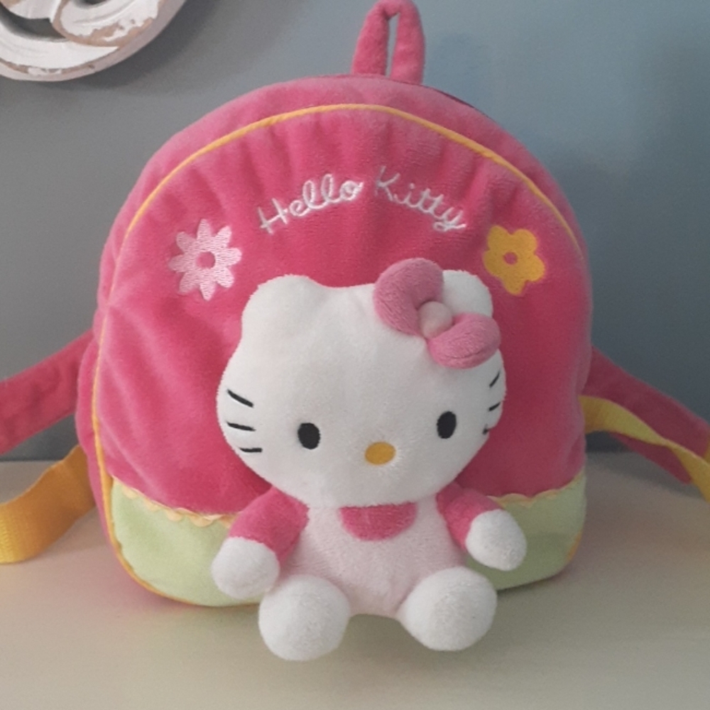 + Hello Kitty plush mini Backpack